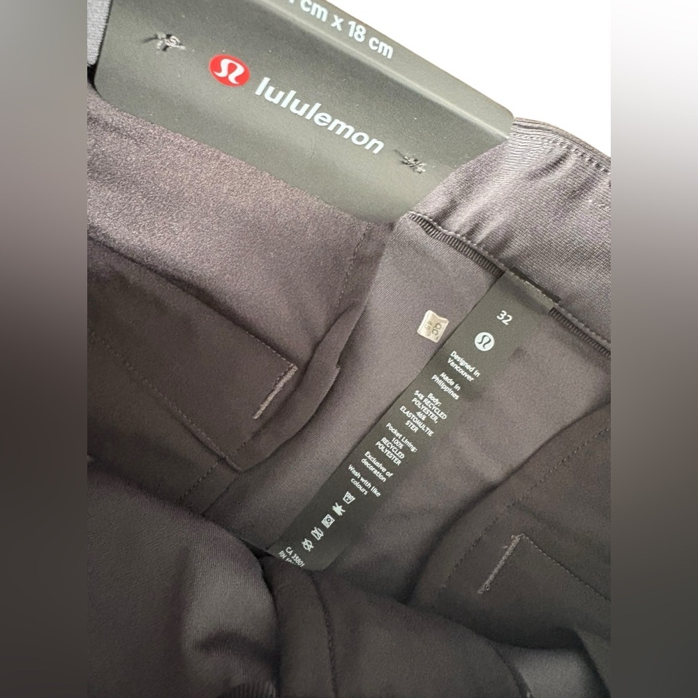Lululemon Athletica Slate Gray Flat Front Shorts - Picture 10 of 13